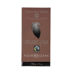 Chocolat Stella Pure chocolade 80% 100 gram