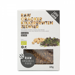 Cracker Kikkererwten Zeewier Raw Bio
