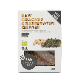 Crackers kikkererwten en zeewier