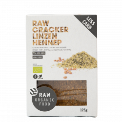 Cracker Linzen Hennep Raw Bio