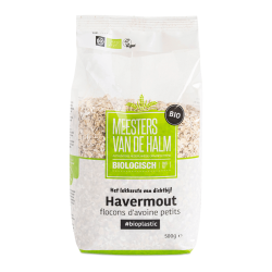 De Halm Havermout (bio) 500 gram
