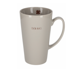 JENS Living shiny mok XL zand (Spaarproduct)