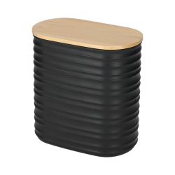 JENS Living Voorraadbus Ribbel Zwart Small