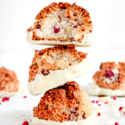 Kokosmakronen mix met chocolade