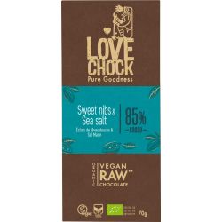 Lovechock sweet nibs & sea salt