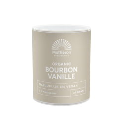 Mattisson Bourbon Vanille Poeder Bio (30 gram)