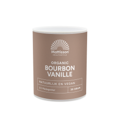 Mattisson Bourbon Vanille Poeder Bio (30 gram)