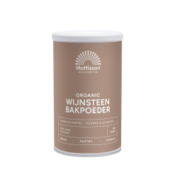 Mattisson Wijnsteen bakpoeder (bio) 180 gram
