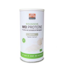 Wei Proteïne Naturel Biologisch (450 gram)