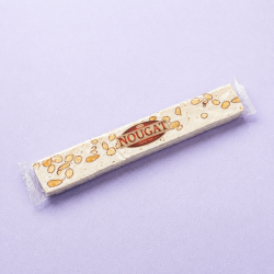 Nougat reep vanille & amandel 200 gram 