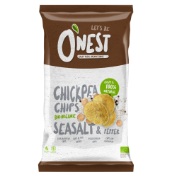 O'nest Chickpea Chips Salt & Pepper (75 gram)