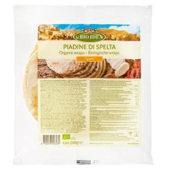 La Bio Idea Piadine Spelt Wraps (4 stuks)