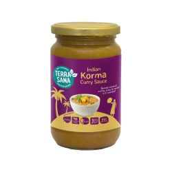 Terrasana Indian korma curry saus (350 gram)