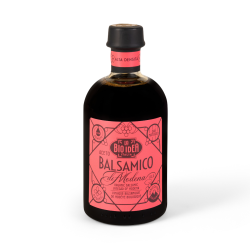 Glazen fles met Balsamico di modena van La Bio Idea Italia