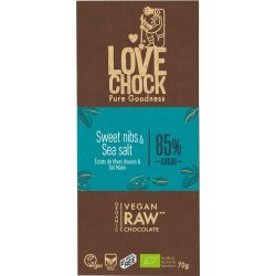 Lovechock sweet nibs & sea salt