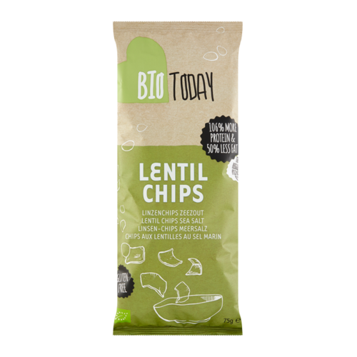 Bio Today Lentil Crisps Sea Salt