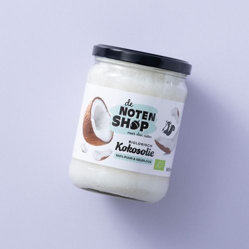 Kokosolie geurloos (bio) 500 ml GLAS Kokosolie geurloos (bio) 500 ml GLAS