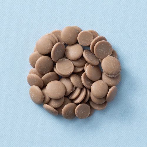 Chocolade druppels karamel