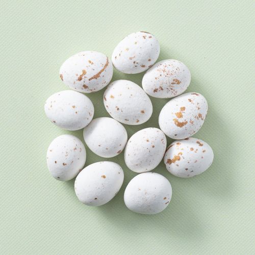 Luxe chocolade amandelen in een cirkel