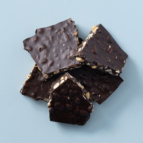 Chocolade pinda breekplaat puur brokken