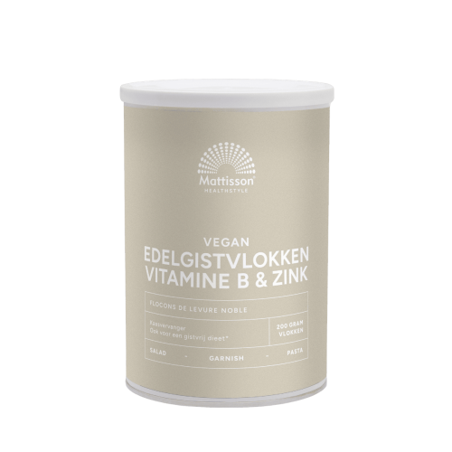 pot 200 gram met edelgistvlokken vitamine b & zink