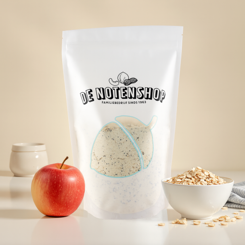 Proteïne oats appel / kaneel in De Notenshop zak