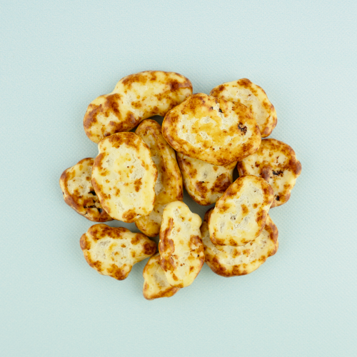 Chocolade bananenchips wit stroop / zeezout Chocolade bananenchips wit stroop / zeezout