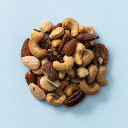 Notenmix gebrand gezouten (bio) 