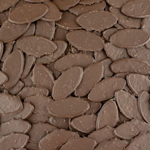 Chocolade krokantblaadjes puur