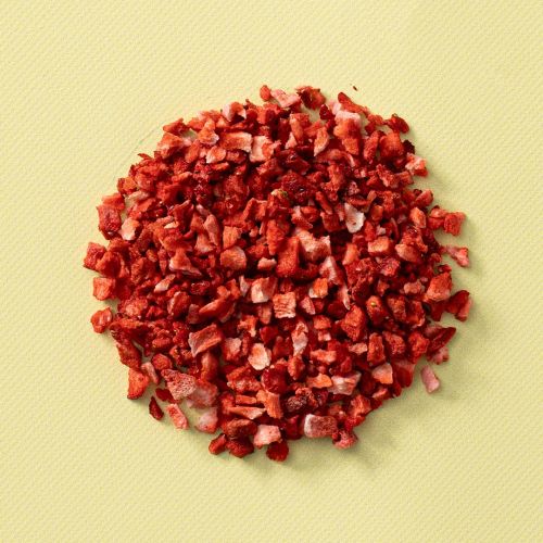 Gevriesdroogde aardbeien crunch