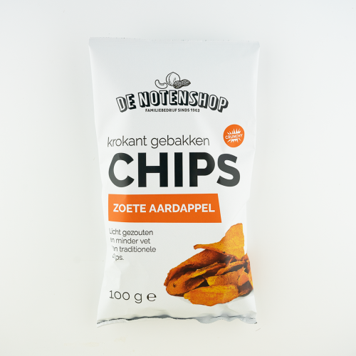 Zoete Aardappel Chips (100 gram)