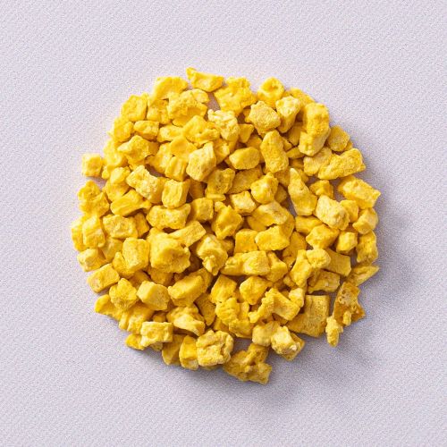 Gevriesdroogde passievruchtblokjes