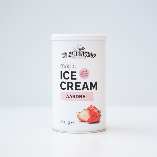 Magic ice cream aardbei