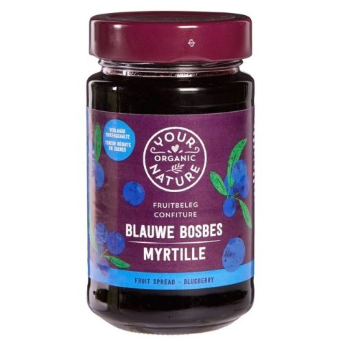 Blauwe bosbes fruitbeleg Your Organic Nature