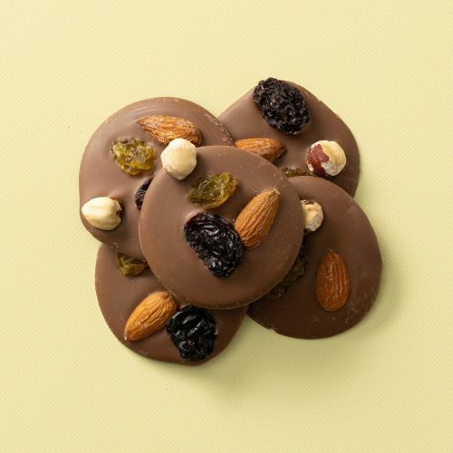 Chocolates For You Studentenflikken melk 200 gram met noten en rozijnen