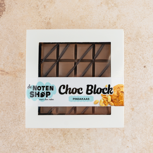 Choc block pindakaas Choc block pindakaas