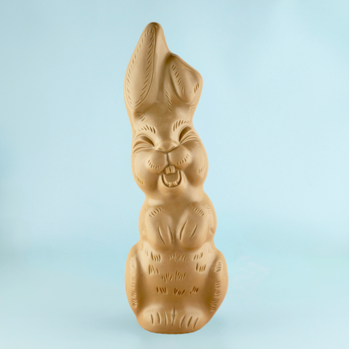 Chocolade paashaas (hol) karamel (650 gram) Chocolade paashaas (hol) karamel (650 gram)