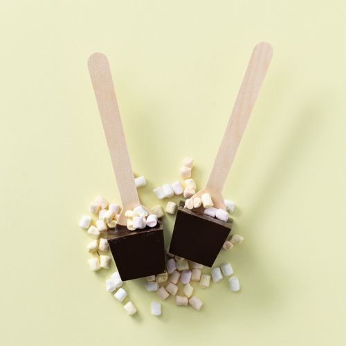 Chocolade lepels puur