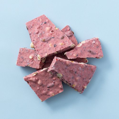 Chocolade rood fruit breekplaat brokken