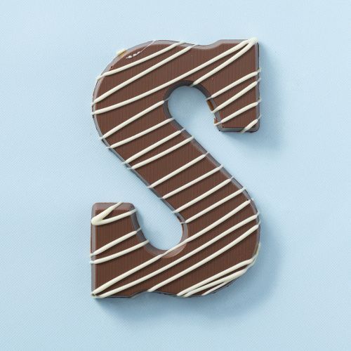 Chocoladeletter S bueno / hazelnoot (200 gram)