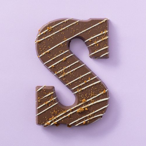 Chocoladeletter S speculoos (200 gram)