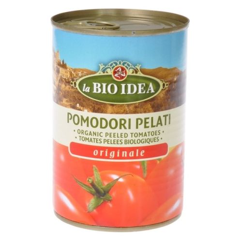 La Bio Idea Gepelde Tomaten (400 gram)