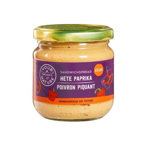 Your Organic Nature Hete Paprika Spread (180 gram)