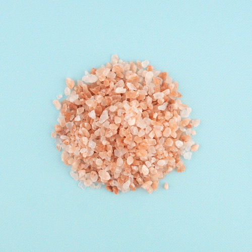 Himalaya zout grof roze in een cirkel Himalaya zout grof roze in een cirkel