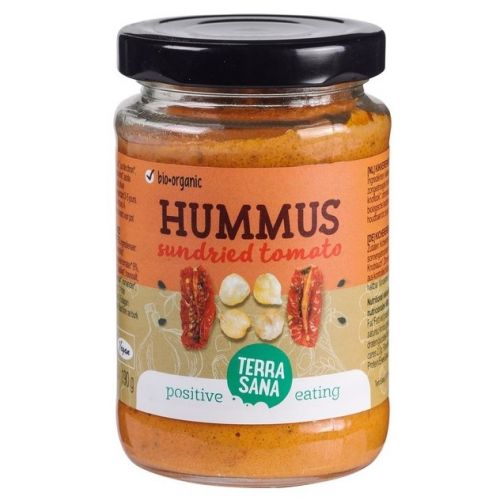 Zongedroogde tomaten Hummus van Terrasana