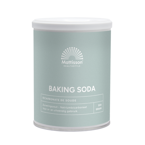 Mattisson Baking soda 300 gram
Mattisson Baking soda 300 gram