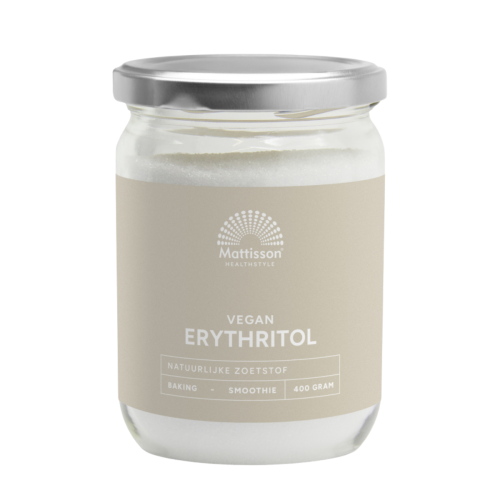 Mattisson Erythritol (bio) 400 gram
Mattisson Erythritol (bio) 400 gram