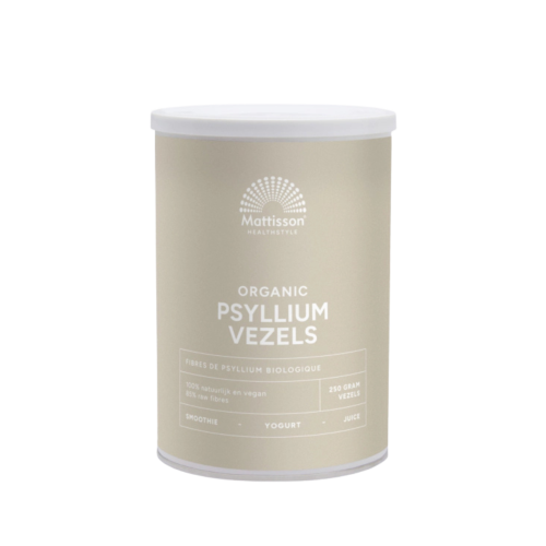 Mattisson Psyllium Vezels Bio (250 gram)