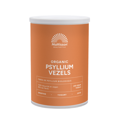 Mattisson Psyllium Vezels Bio (250 gram) Mattisson Psyllium Vezels Bio (250 gram)
