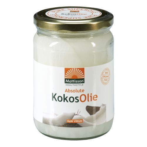 Kokosolie Extra Virgin Bio (500 Healthstyle DeNotenshop.be